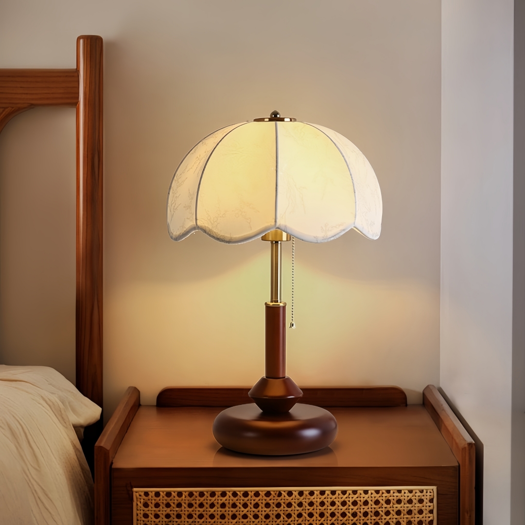 Lighting Decor In Room - Lampe de table vintage à abat-jour