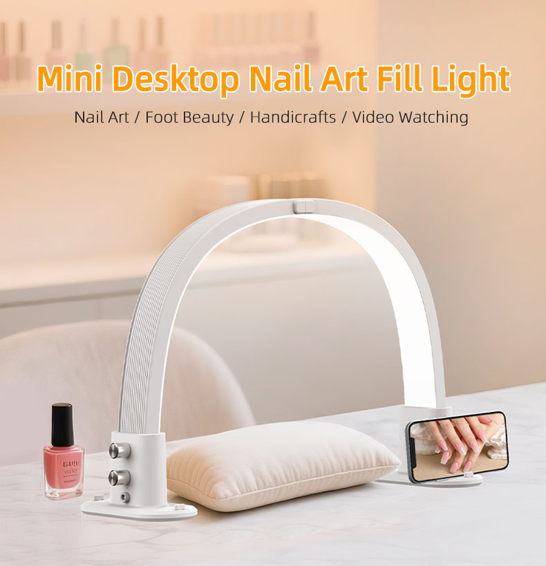 Mini demi-lune manucure rempli - Led Moon Lamp avis et prix