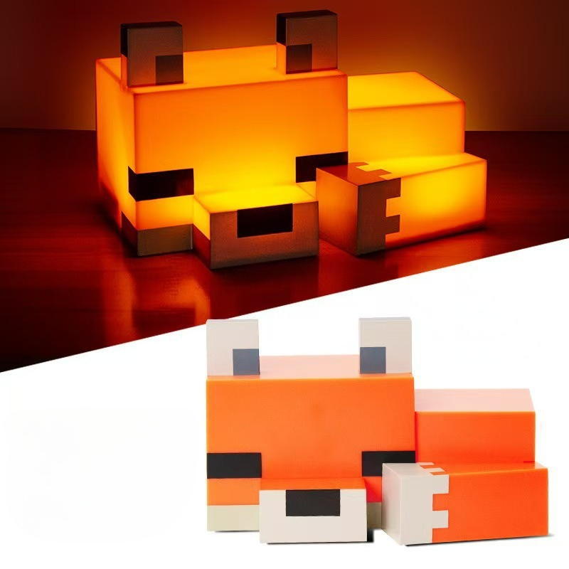 Veilleuse renard mignon, nouve - Lighting Decor Minecraft avis et prix