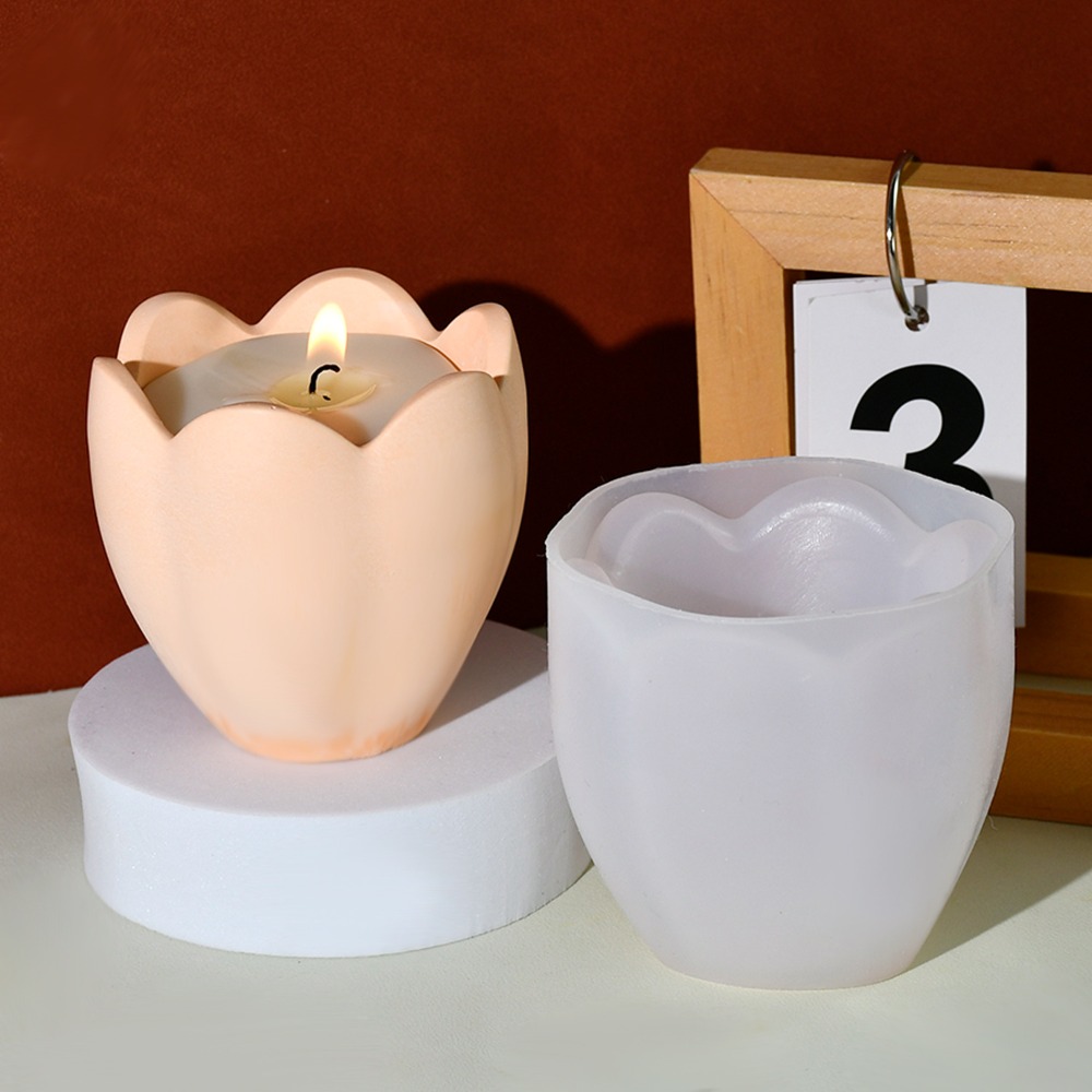 Bougeoir tulipe avec moules en - Candle Holder Set avis et prix