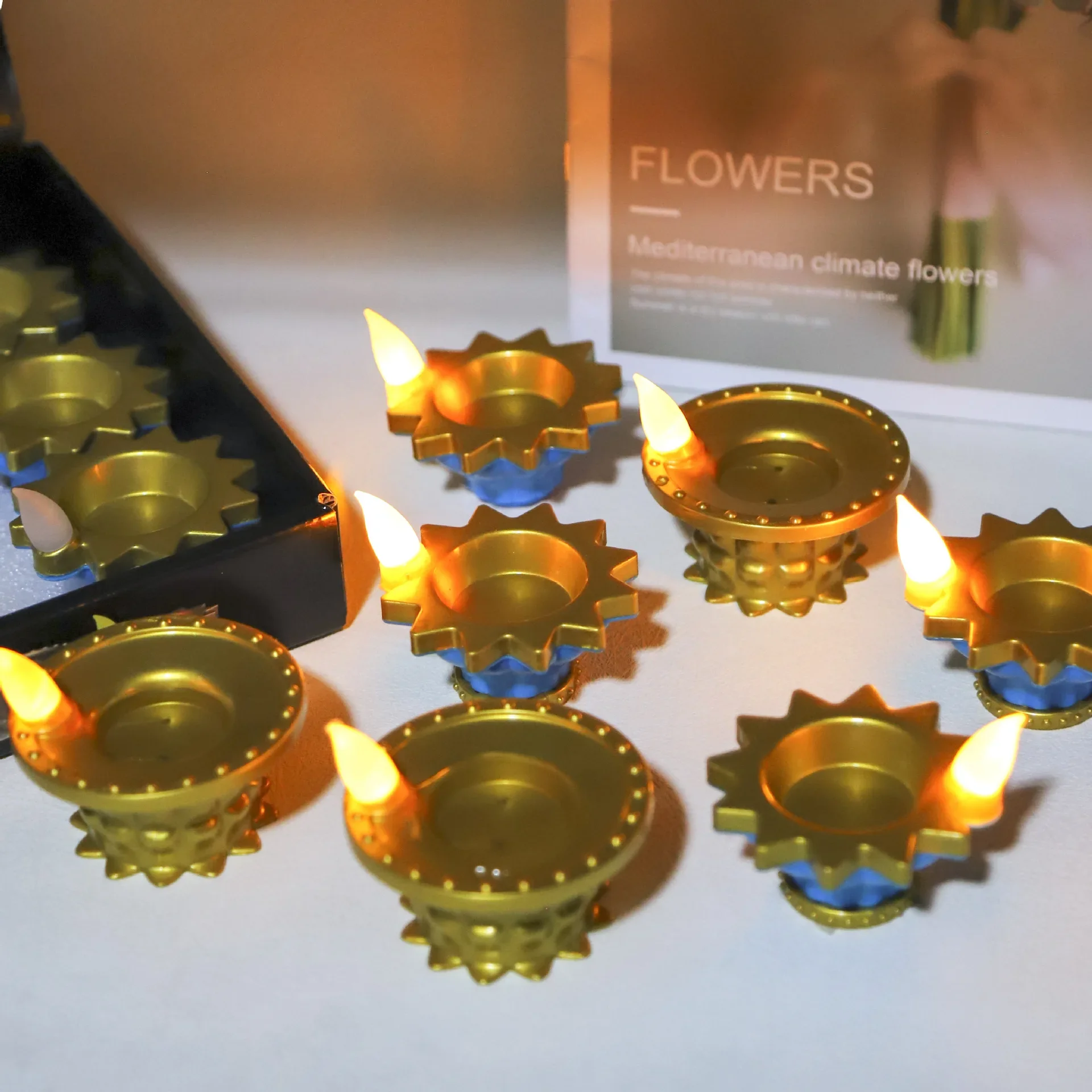 Lampe à huile lectric, 12 pièc - Decor Lighting India avis et prix