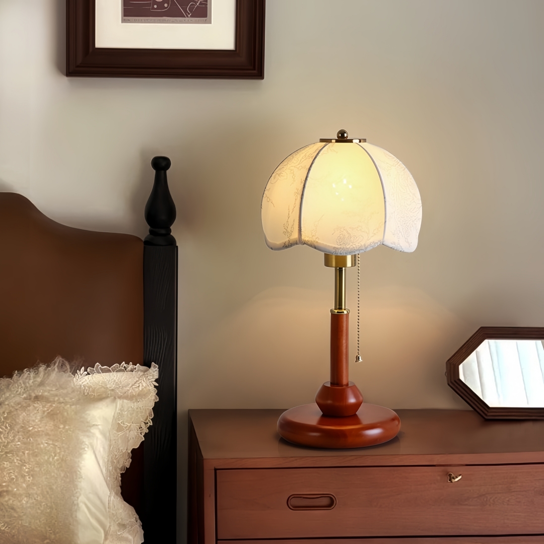 Lampe de table vintage à abat- - Lighting Decor In Room avis et prix