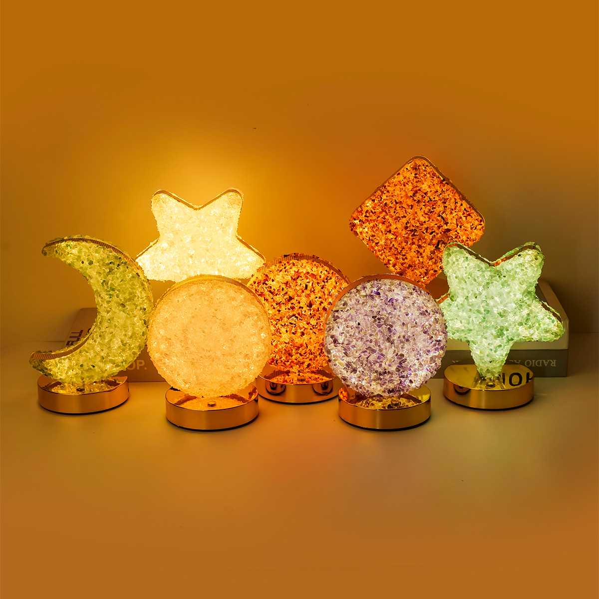 Lampe de chevet LED en cristal - Led Moon Lamp avis et prix