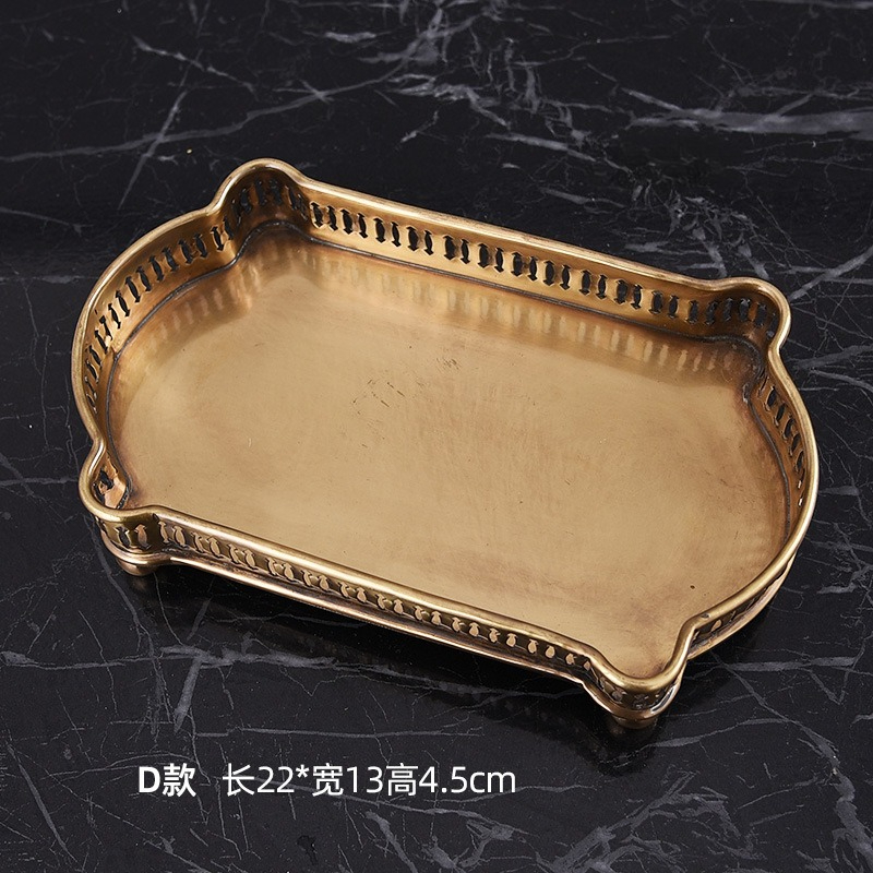 Plateau décoratif en laiton im - Decor Lighting India avis et prix