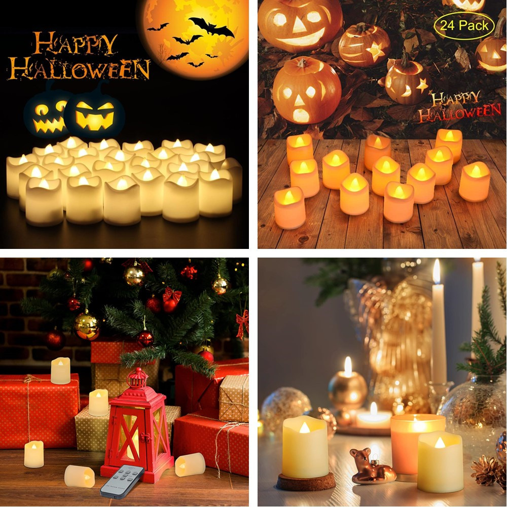 12/24 pièces bougies chauffe-p - Decor Lighting Hours avis et prix