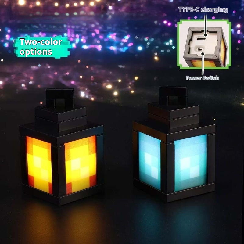 Porte-clés lanterne Minecraft, - Lighting Decor Minecraft avis et prix