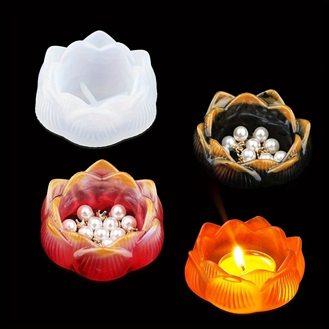 Moules en résine de Silicone f - Candle Holder Set avis et prix