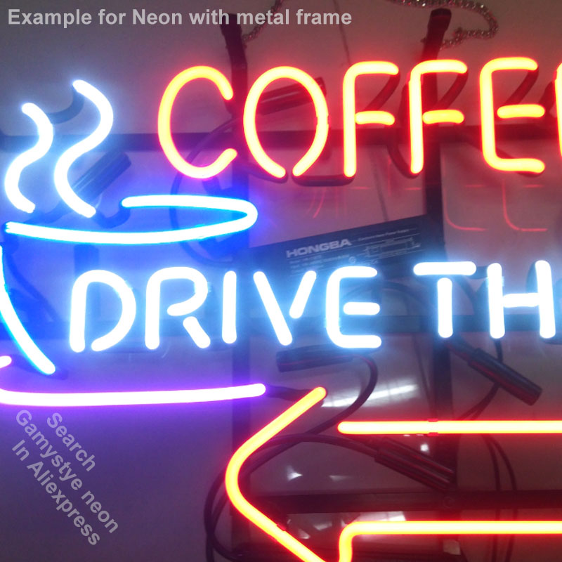 Enseigne au néon pour café gra - Decor Lighting India avis et prix