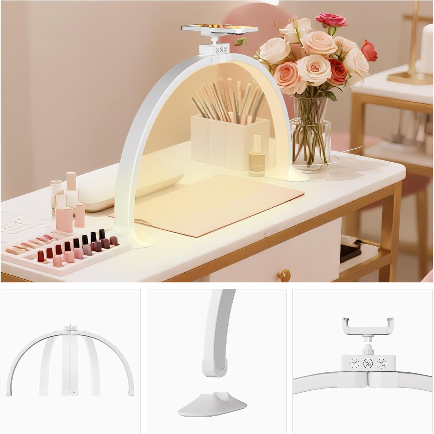 Demi-lune lumière en forme de  - Led Moon Lamp avis et prix
