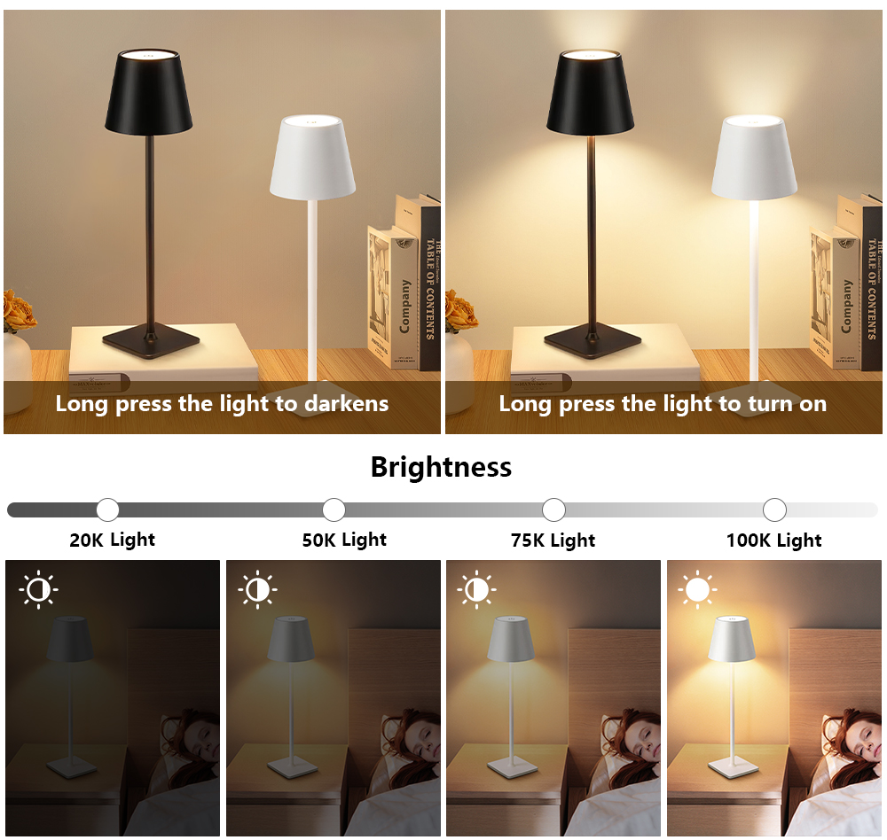 Lampe de bureau LED rechargeab - Lighting Decor In Room avis et prix