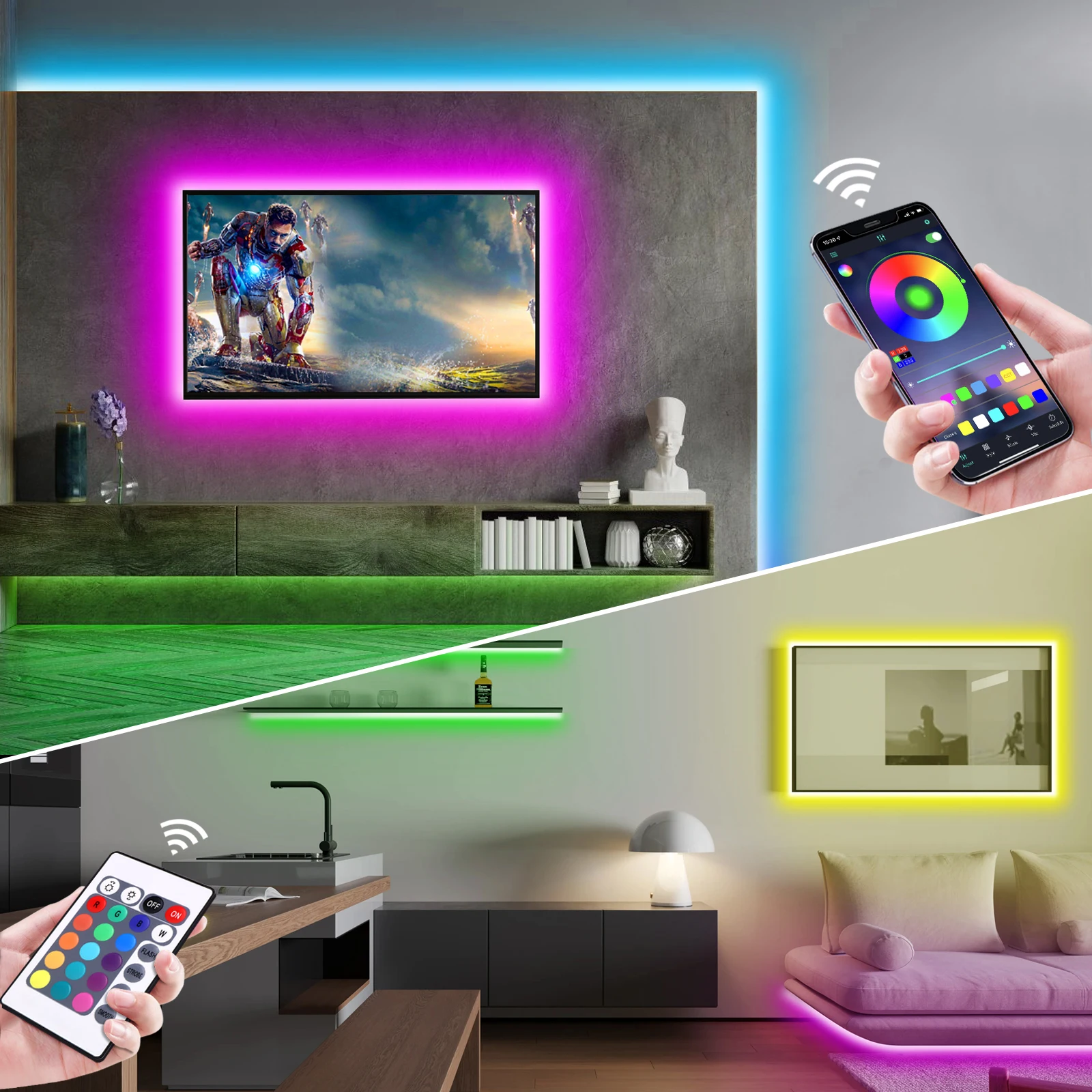 Bande lumineuse LED néon RGB,  - Lighting Decor In Room avis et prix